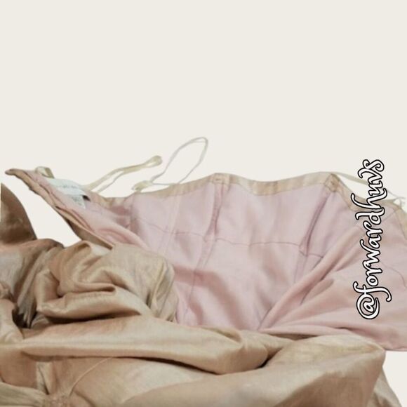 Prom-Ready Christian Michele Strapless Rose Belle Gown - Size 2 - Picture 6 of 13